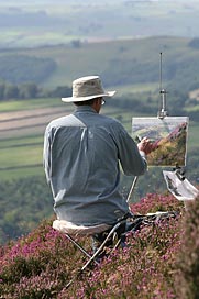 Rex Preston at work